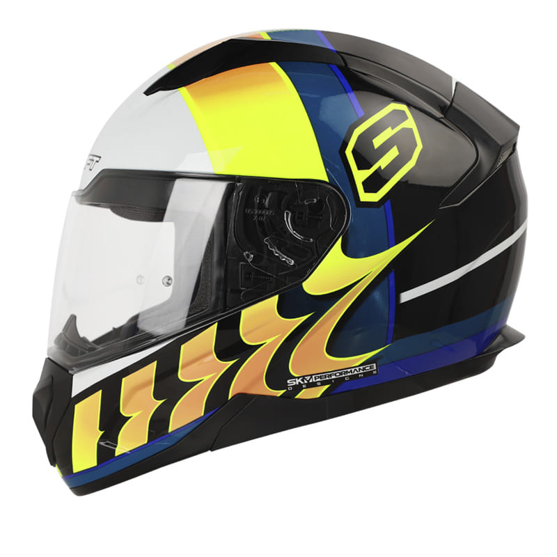 CASCO SHAFT SH-571 FURTHER NEGRO AMARILLO NEON