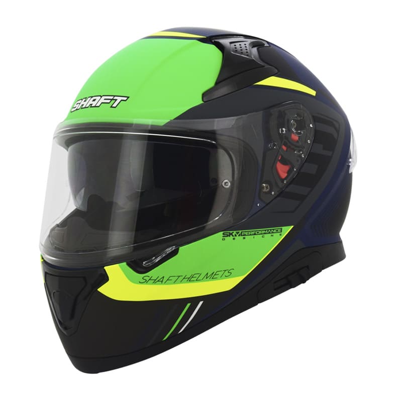 CASCO SHAFT SH-580DV YEMEN AZUL NAVY VERDE NEON