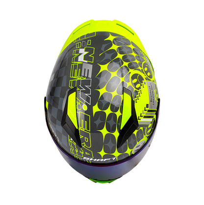 CASCO SHAFT SH-582SP NEW ERA GRIS AMARILLO NEON IRIDIUM