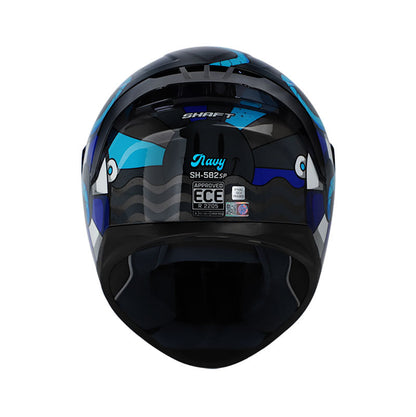 CASCO SHAFT SH-582SP NAVY GRIS AZUL