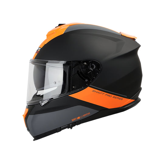 CASCO SHAFT SH-610DV PRO FORMATION MATE NEGRO NARANJA NEON