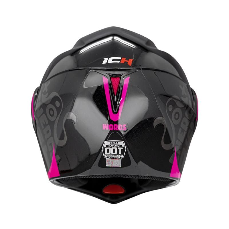 CASCO ICH ICH-3110DV WORDS NEGRO FUCSIA NEON