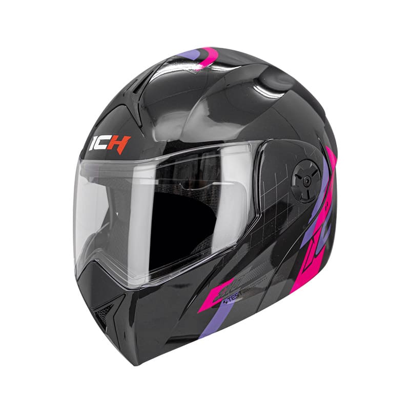 CASCO ICH ICH-3110DV BOUBLE NEGRO FUCSIA NEON