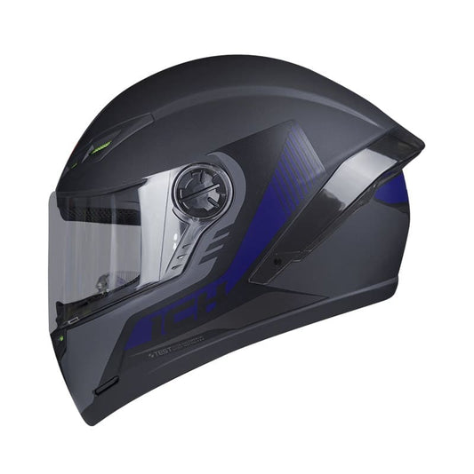 CASCO ICH ICH-501SP RAPTOR MATE NEGRO AZUL NAVY