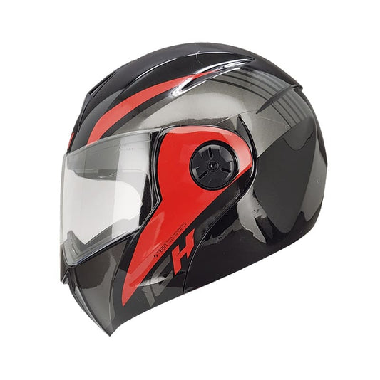 CASCO ICH ICH-3110DV LEGION NEGRO ROJO