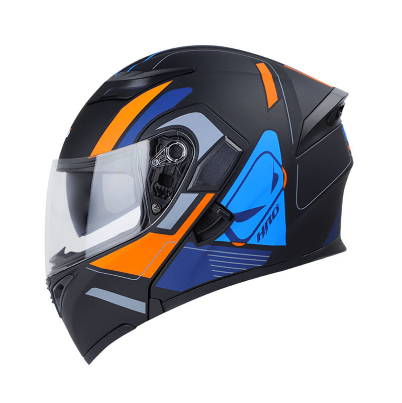 CASCO HRO HRO-3400DV ARK MATE NEGRO NARANJA NEON