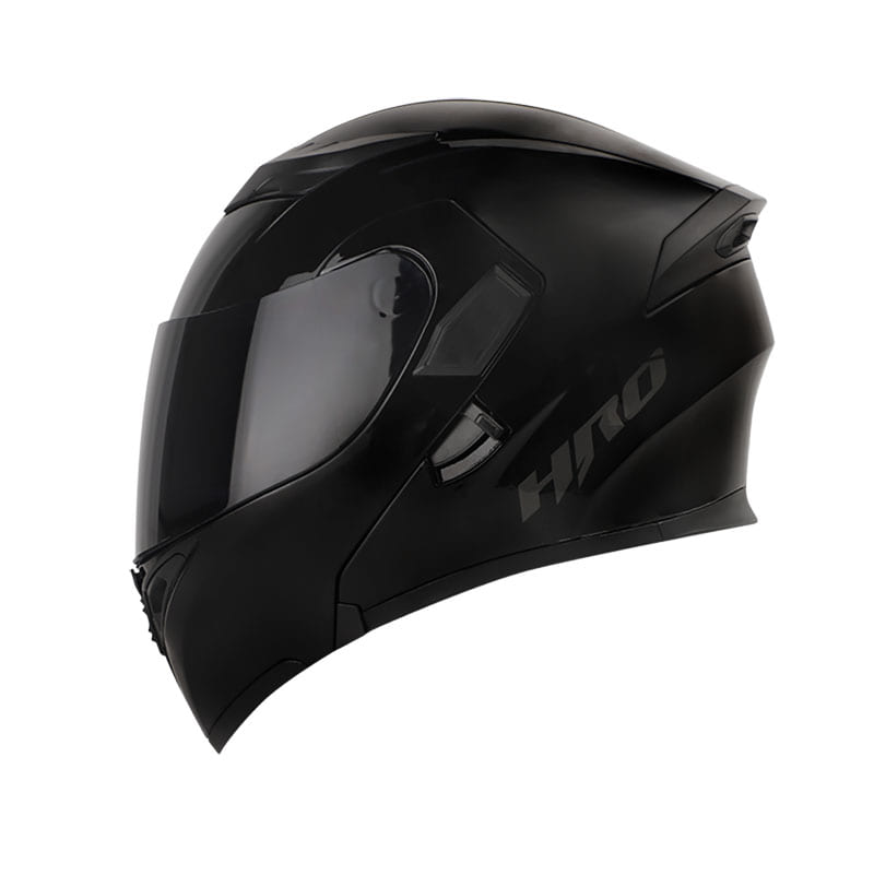 CASCO HRO HRO-3400DV SOLID NEGRO VISOR HUMO