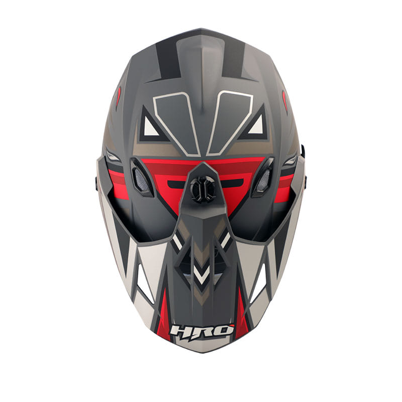 CASCO HRO HRO-MX330DV HELLRAIZER MATE GRIS GRIS