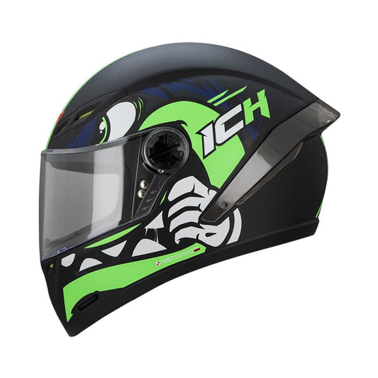 CASCO ICH ICH-501SP RUNNEY MATE NEGRO VERDE NEON