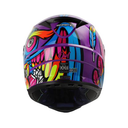 CASCO SHAFT SH-502 OWL MORADO NEON FUCSIA NEON