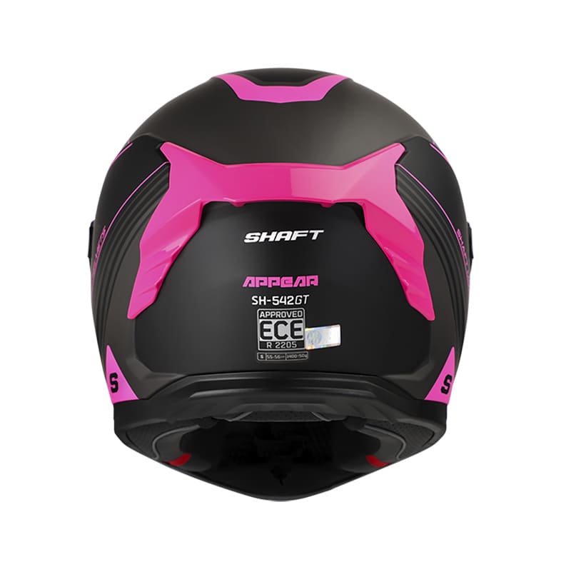 CASCO SHAFT SH-542GT APPEAR MATE NEGRO FUCSIA NEON