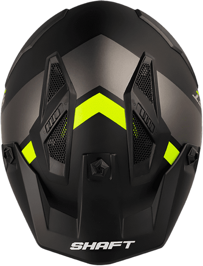 CASCO SHAFT SH-225 SHOT MATE NEGRO AMARILLO NEON