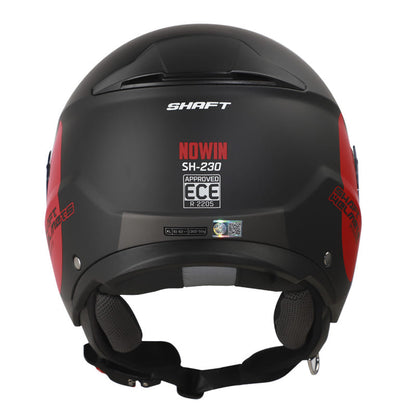 CASCO SHAFT SH-230 NOWIN MATE NEGRO ROJO