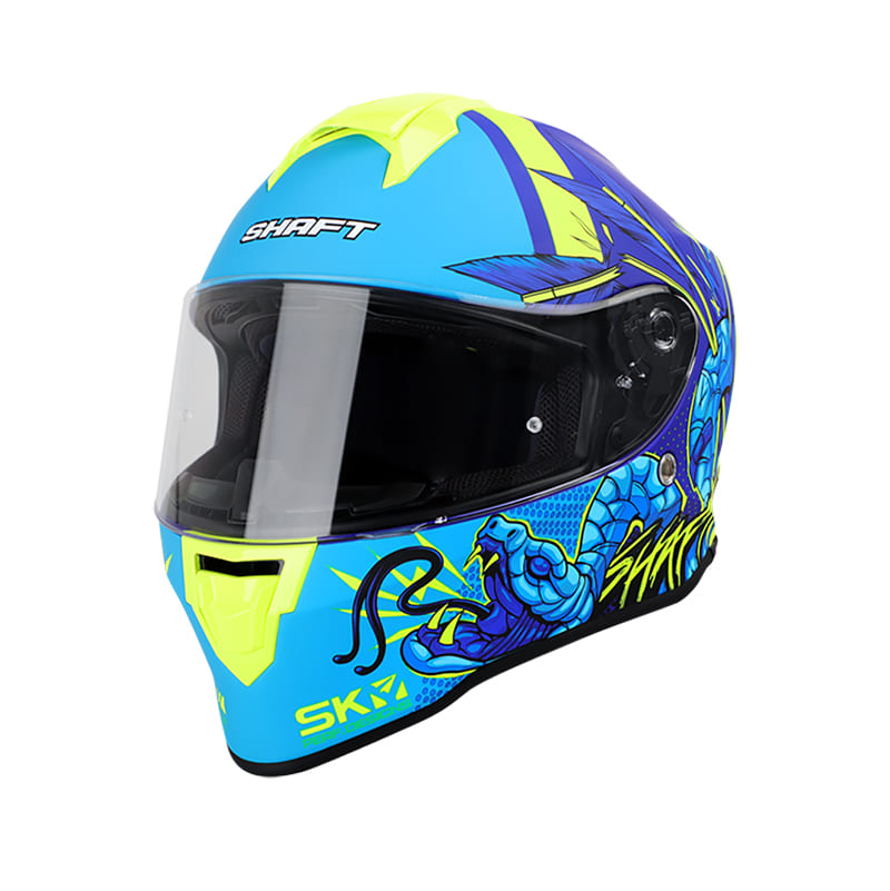 CASCO SHAFT SH-551 HUNTER MATE AZUL AZUL