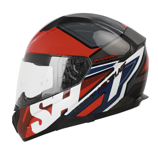 CASCO SHAFT SH-571 MERCURY GRIS ROJO