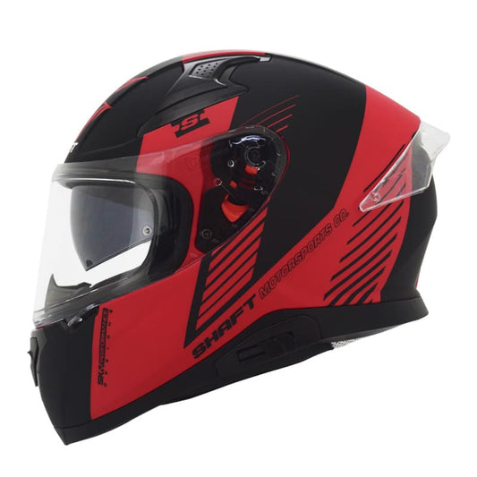 CASCO SHAFT SH-580DV SUBLIMINAL MATE NEGRO ROJO