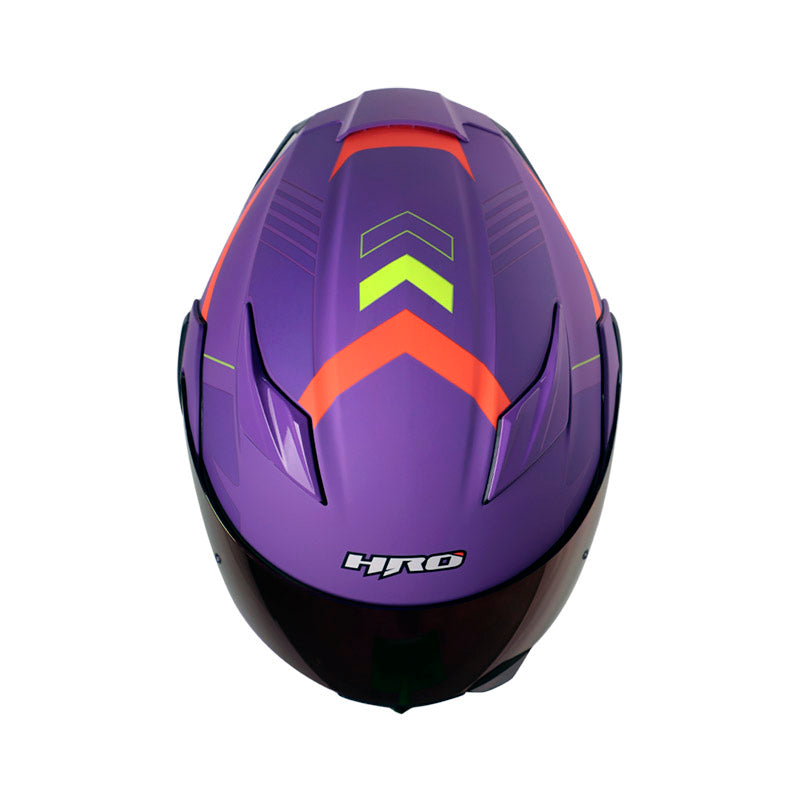 CASCO HRO HRO-3400DV EVO SWAG MATE GRIS NARANJA NEON