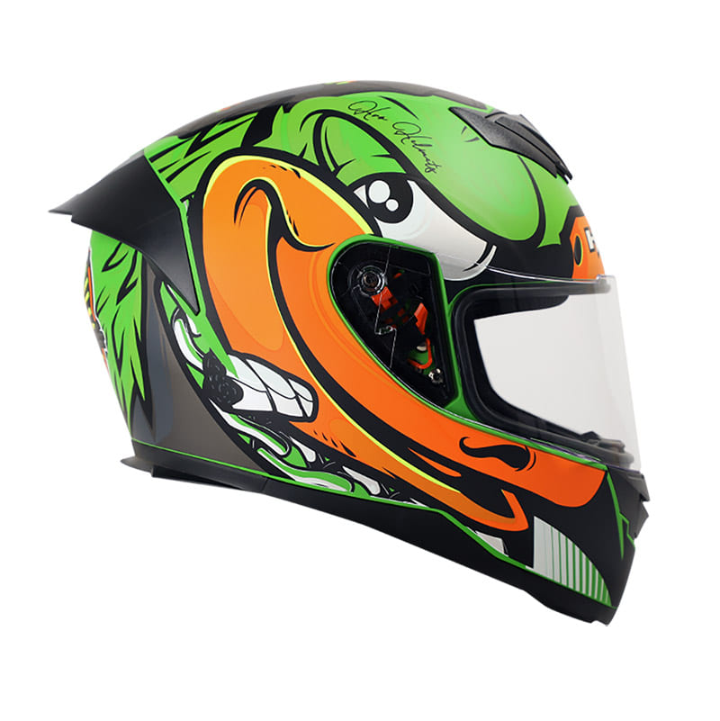 CASCO HRO HRO-511 CHULO MATE VERDE VERDE NEON