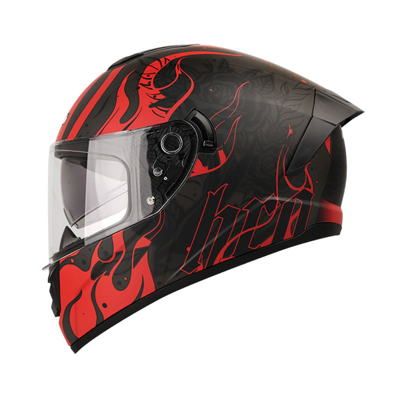 CASCO HRO HRO-518DV HARDNOCK LIFE MATE NEGRO ROJO