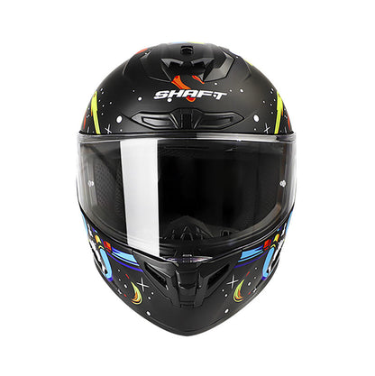 CASCO SHAFT SH-542GT RHESUS MATE NEGRO AZUL