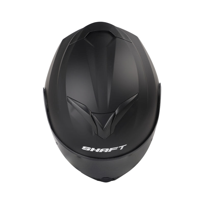 CASCO SHAFT SH-3690DV SOLID MATE NEGRO VISOR HUMO