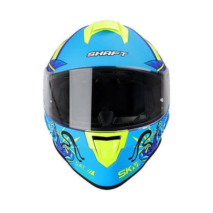 CASCO SHAFT SH-551 HUNTER MATE AZUL AZUL