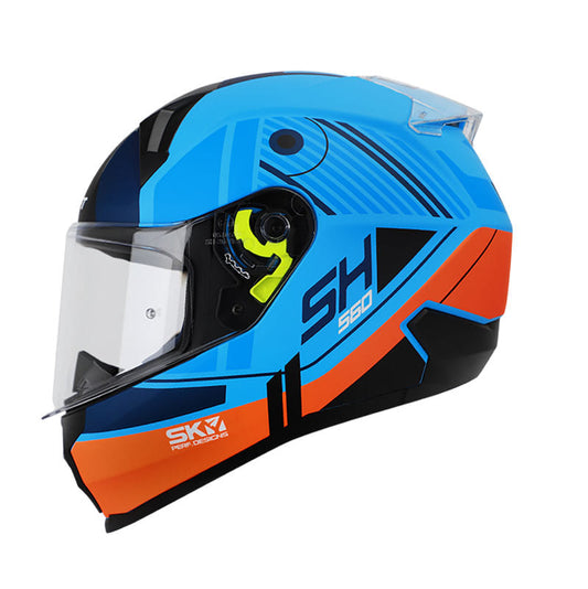 CASCO SHAFT SH-560 VIZTRO MATE AZUL AZUL NAVY