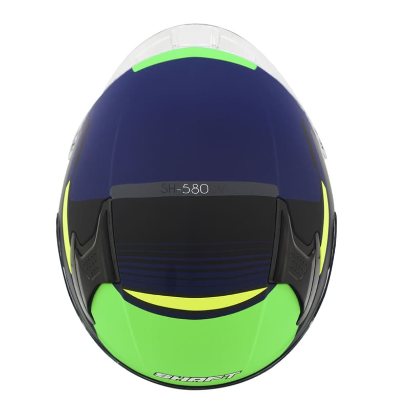 CASCO SHAFT SH-580DV YEMEN AZUL NAVY VERDE NEON