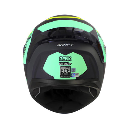 CASCO SHAFT SH-582SP GENK AZUL NAVYY TURQUESA