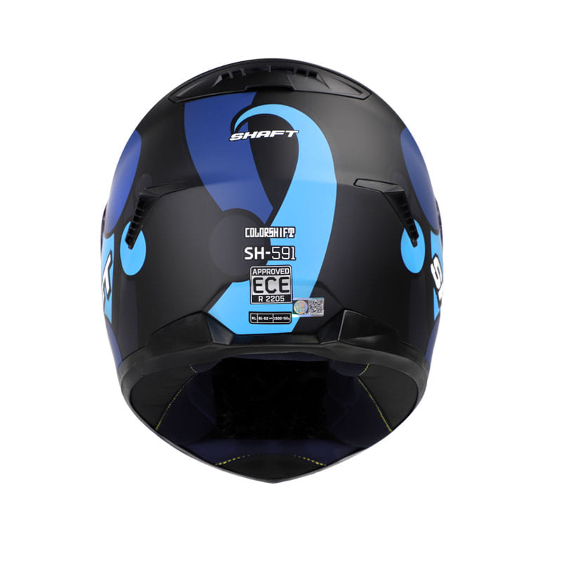 CASCO SHAFT SH-591 COLOR SHIFT MATE NEGRO AZUL