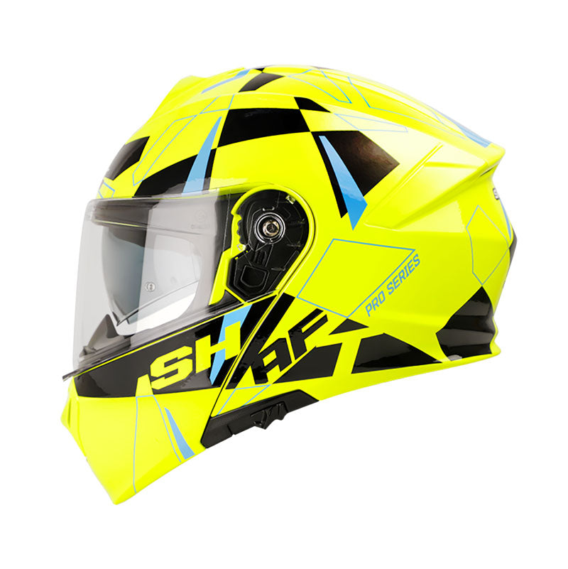 CASCO SHAFT SH-4000DV PRO MULTIVERSE AMARILLO NEON AZUL