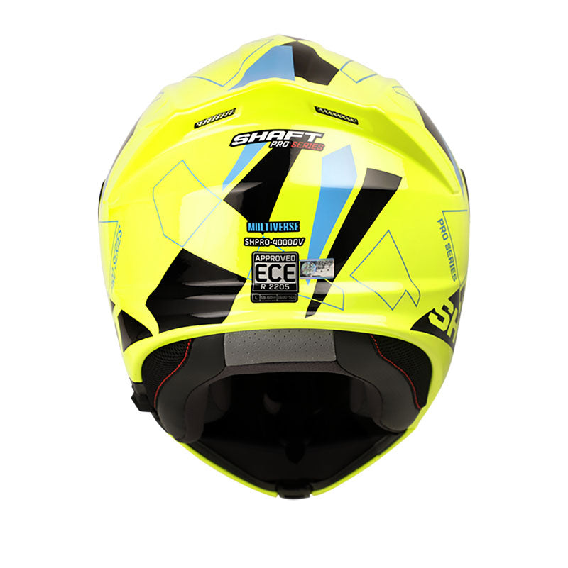 CASCO SHAFT SH-4000DV PRO MULTIVERSE AMARILLO NEON AZUL