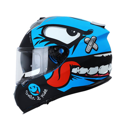 CASCO SHAFT SH-610DV PRO SMILEX MATE AZUL GRIS