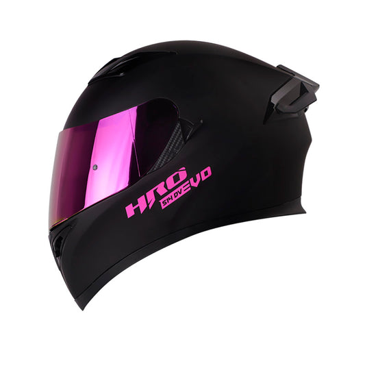 CASCO HRO HRO-514DV SOLID MATE NEGRO FUCSIA IRIDIUM MORADO