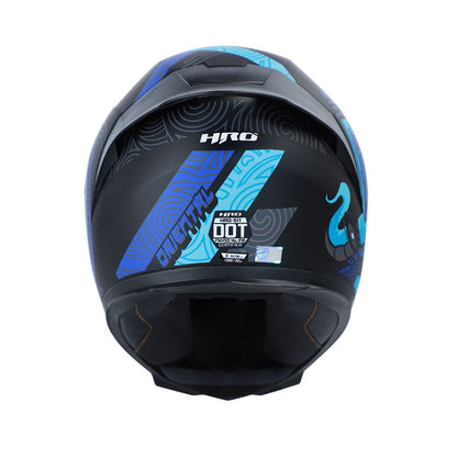 CASCO HRO HRO-511 ORIENTAL MATE NEGRO AZUL