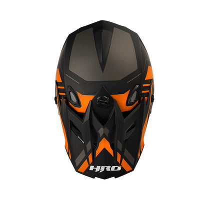 CASCO HRO HRO-MX03 CHUTER MATE NEGRO NARANJA NEON