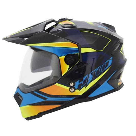 CASCO HRO HRO-MX330DV XPOT NEGRO AMARILLO NEON