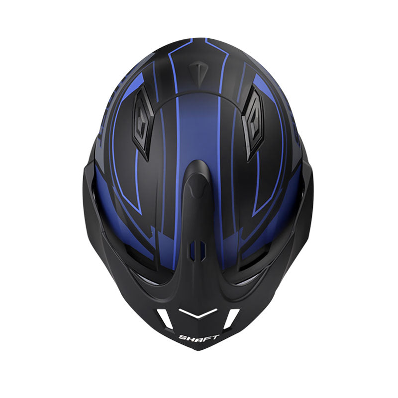 CASCO SHAFT SH-227 TAKEOVER MATE NEGRO AZUL NAVY