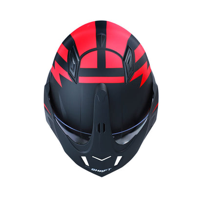 CASCO SHAFT SH-227 VOLT MATE NEGRO ROJO