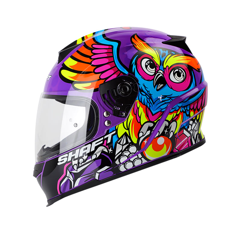 CASCO SHAFT SH-502 OWL MORADO NEON FUCSIA NEON