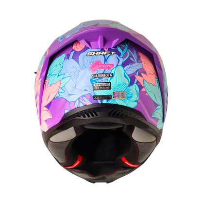 CASCO SHAFT SH-598GTR GYVERNY MORADO FUCSIA VISOR MORADO