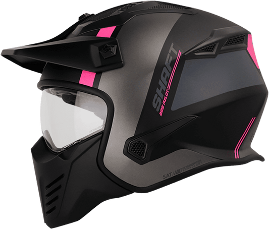 CASCO SHAFT SH-225 SHOT MATE NEGRO FUCSIA NEON