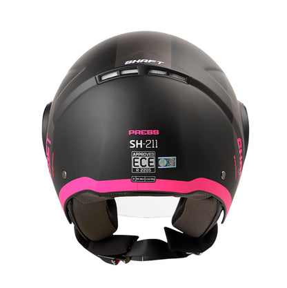 CASCO SHAFT SH-211 PRESS MATE NEGRO FUCSIA NEON