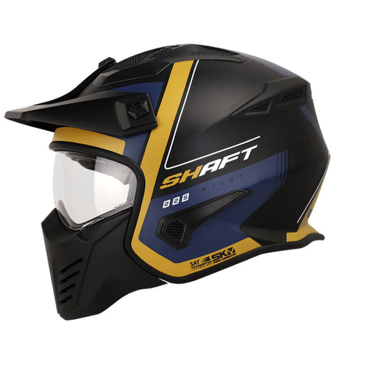 CASCO SHAFT SH-225 BOOM MATE NEGRO DORADO