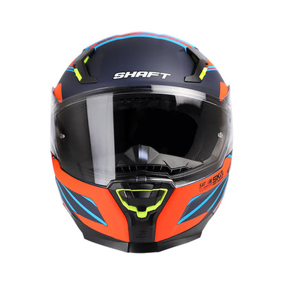 CASCO SHAFT SH-562 TRUKEER MATE AZUL NARANJA NEON-A