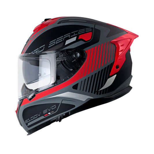 CASCO SHAFT SH-610EVO PROGREX MATE GRIS ROJO