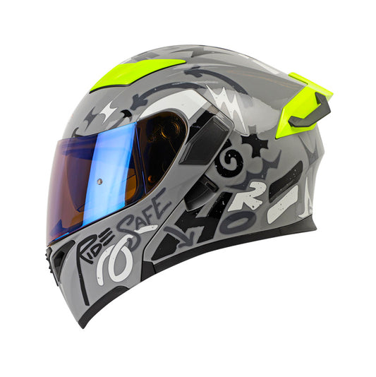 CASCO HRO HRO-3400DV YEAH NARDO GRIS VISOR HUMO