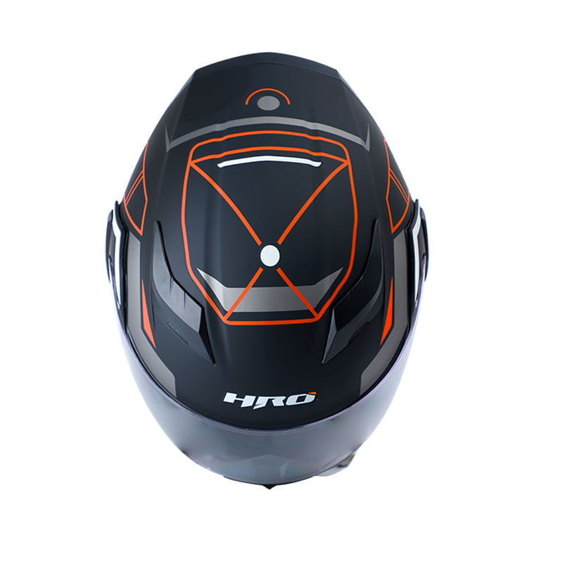 CASCO HRO HRO-3400DV RISK MATE NEGRO NARANJA NEON