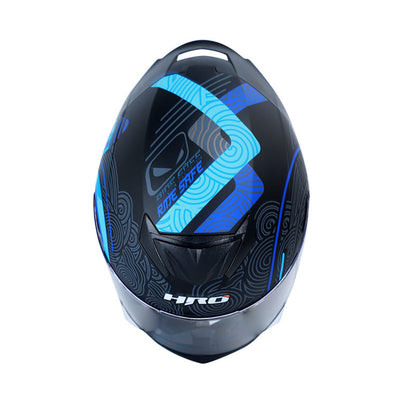 CASCO HRO HRO-511 ORIENTAL MATE NEGRO AZUL