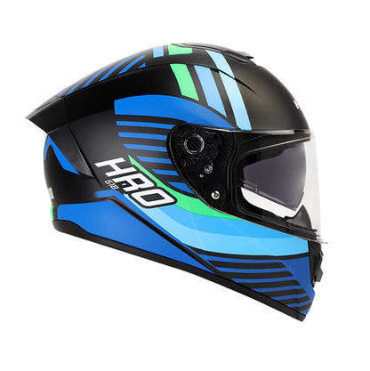 CASCO HRO HRO-518DV PHASE MATE NEGRO AZUL